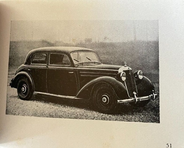 Stender "Die kleine Automesse - Personenwagen" Automobile-Yearbook 1951 (0143)